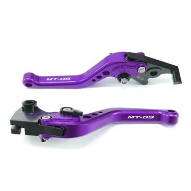 Imagem de Manete Esportivo Moto Yamaha Mt-09 Mt09 Gravado A Laser - NoBrand, Rox