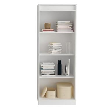 Imagem de Estante Livreiro Multiuso Alta 3 Prateleiras ME4150 Branco - Tecno Mob