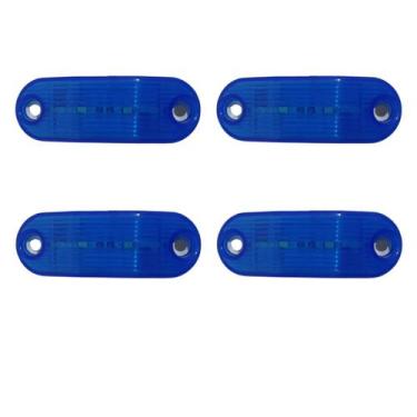 Imagem de Kit 4 Lanternas Placa Bivolt Onibus Caminhão Carreta Van - Indústria B