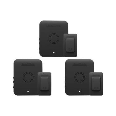 Imagem de Kit C/3 - Campainha Sem Fio Qualitronix Pilha/Tomada 52 T... - RCD