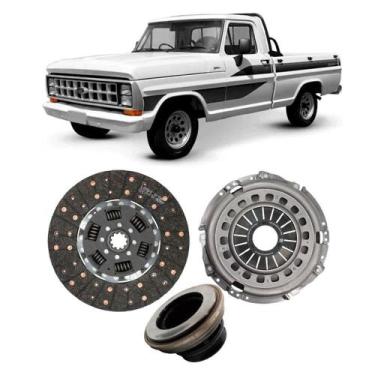 Imagem de Kit Embreagem F-1000 F-2000 F-4000 1980 A 1992 Com Rolamento - LUK
