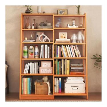 Imagem de Estante de armazenamento trapezoidal de 5 camadas, estante de canto trapezoidal, estante de canto moderna, estante conversível, prateleira de canto trapezoidal retrátil, estante de armazenamento,