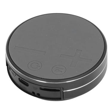 Imagem de Alto-falante de Condução óssea, Bluetooth, AUX, Cartão de Memória Pequeno, Estéreo, à Prova de água, Design de Ventosa Inteligente, para Banheiro Interno e Externo (Preto)