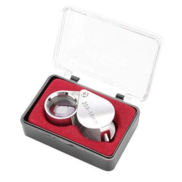 Imagem de Lupas Pequenas, Lupa Portátil Portátil 20x Lupa Ferramenta de Relógios de Joias para Joalheiros, Mecânicos, Maquinistas