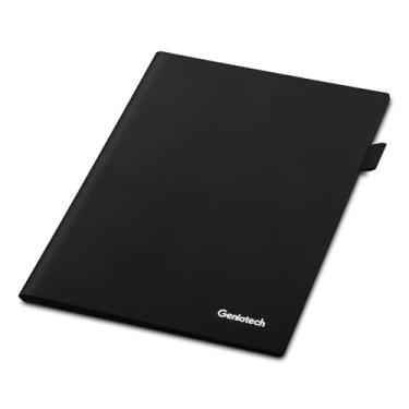 Imagem de Geniatech E-Ink Capa de couro para bloco de notas Kloudnote Mini 24.6 cm e Kloudnote S 25.7 cm, preta