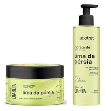 Imagem de Kit Hidratante 190ml + Esfoliante 300g Labotrat Lima Da Pésia Corpo e 