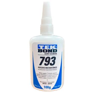 Imagem de cola instantanea tekbond 793 - nao entope - bico tipo A media viscosid