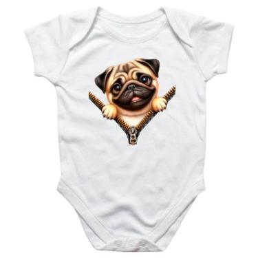Imagem de Body intantil Pug no Ziper - Alearts, P