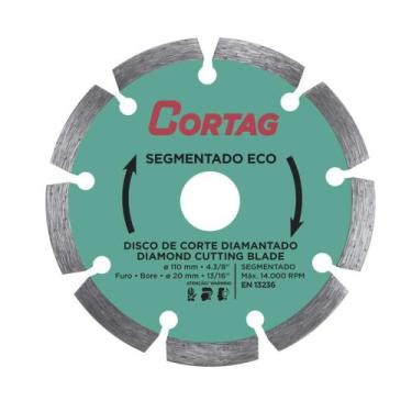 Imagem de Disco diamantado segmentado eco - cortag