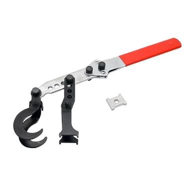 Imagem de MASO Compressor de mola de válvula, ferramenta de substituição de vedação de haste de compressor de válvula de cabeça de cilindro para motores OHV OHC