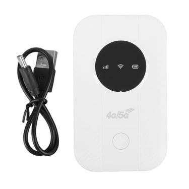 Imagem de Portátil 4G 5G Router, WiFi 300Mbps Mobile Hotspot Com Slot para Cartão SIM, Conecte até 10 Dispositivos para Viagens de Negócios Viagens