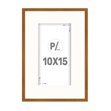 Imagem de Quadro Porta Retrato para Fotos 10x15 com Paspatur Borda Branca e Proteção Petg