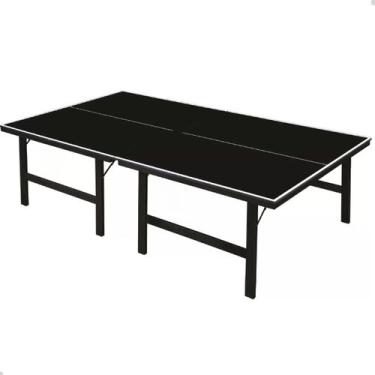 Imagem de Mesa Ping Pong Tênis de Mesa Oficial MDF 12mm - Tenix, Preto