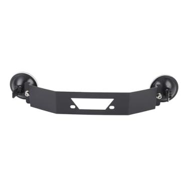 Imagem de Suporte para satélite de carro, conector de kit de montagem de carro portátil para mini suporte de ventosa, kit de montagem de ventosa de antena parabólica mini, suporte de teto