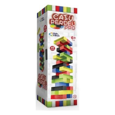 Imagem de Jogo Caiu Perdeu Pro 45 peças, Pais e Filhos