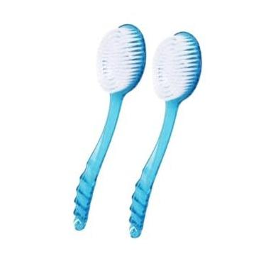 Imagem de Escova de Banho para as Costas Cerdas Macias Cabo Longo de Plástico(Kit c/2 Escova banho acrílica)
