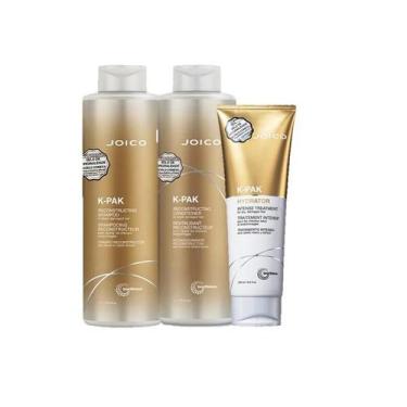 Imagem de Joico K PAK Shampoo 1L Condicionador 1L Hidratação 250ml