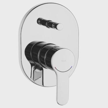 Imagem de Monocomando de Banheira e Chuveiro L20 Cromado