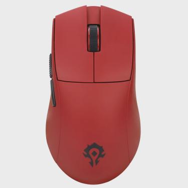 Imagem de Mouse gamer sem fio redragon king pro horda do world of warcraft vermelho