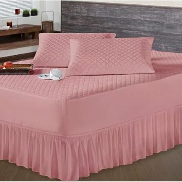 Imagem de Protetor Impermeável para Colchão Casal Box(ROSE)