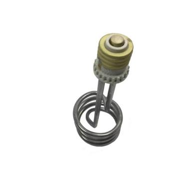 Imagem de Resistencia  aquecedor eletrico  caracol 6.5x55x150mm 400w 127v inox -