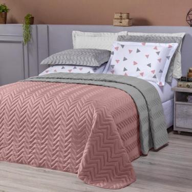 Imagem de Kit Coordenado Dupla Face Zion Casal 06 peças Lençol 200 fios - Casabo