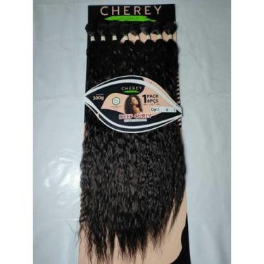 Imagem de Cabelo Deep Curly  - Cherey  APLIQUEI ENTRELACE EM TELA Organico 300g 