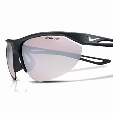 Imagem de Nike EV0983-011 Óculos de sol Tailwind Swift R (Frame Speed Matiz com lente extra branca ML), preto fosco/branco