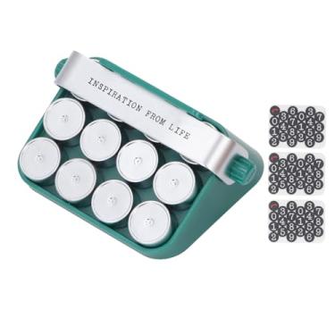 Imagem de Ornamento de Máquinas de Escrever retrô Organizador de Mesa de Lápis Vintage para Decoração de Casa (GREEN)