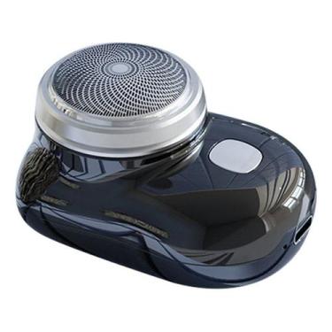 Imagem de Mini Barbeador Elétrico Portátil Prova D'áGua TIPO-C Aparador  Portáti