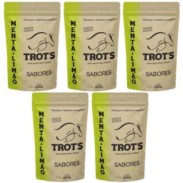 Imagem de Kit 5X Erva Mate Tereré Trot'S Premium 500G Menta E Limão