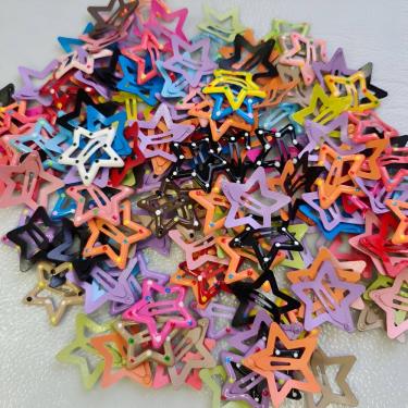Imagem de Kit Tic tac Estrela Clips Presilhas Grampos de Cabelo Estrela Infantil