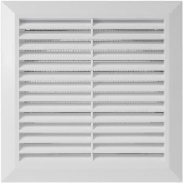 Imagem de Grade de ventilação branca de 15,24 cm - Uso interno/externo - (flange 5,9" Ø/tampa 20,32 x 20,32 cm) - grelha de ventilação de ar - capô de exaustão - Disponível em 3 tamanhos / 4 cores.
