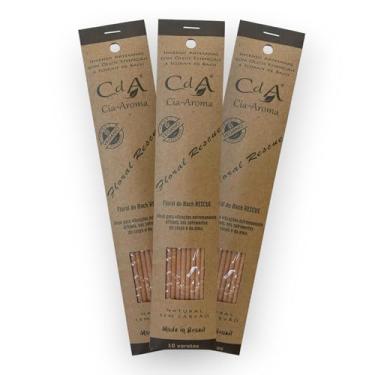 Imagem de Kit com 3 Incensos Naturais e Artesanais Vareta Floral Rescue CDA