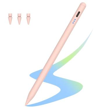 Imagem de Lápis para iPad 2024-2018, caneta para iPad com uso de 12 horas, rejeição de palma, sensibilidade de inclinação, caneta Stylus para iPad 10/9/8/7/6, iPad Pro 32.8 cm/27.9 cm/33.0 cm M4, iPad Mini 6/5