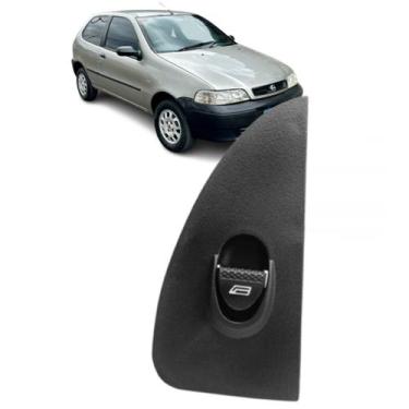 Imagem de Interruptor Botão Simples Vidro Elétrico Palio Siena Fire 2001 Até 200