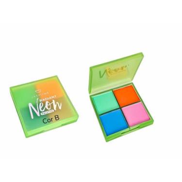 Imagem de Paleta de Sombra Radiant Cores Neon Jasmyne, COR B