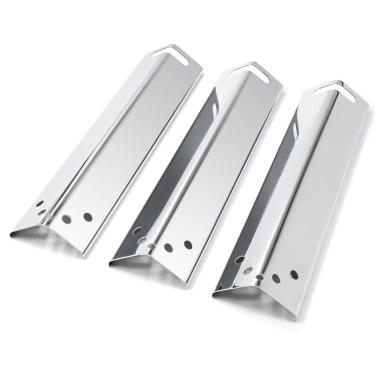 Imagem de Adviace Peças de reposição para churrasqueira Expert Grill XG10-101-002-02 Grelha a gás com 3 queimadores, placas térmicas de aço inoxidável para modelo de grelha Walmart Expert de 3 queimadores