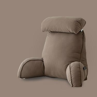 Imagem de Almofada De Descanso De Cama De Leitura Premium Com Suporte De Pulso, Almofada De Lounge De Encosto, Almofada De Apoio De Pescoço Removível, Almofada De Apo, E, 75×40×50CM-Without Headrest