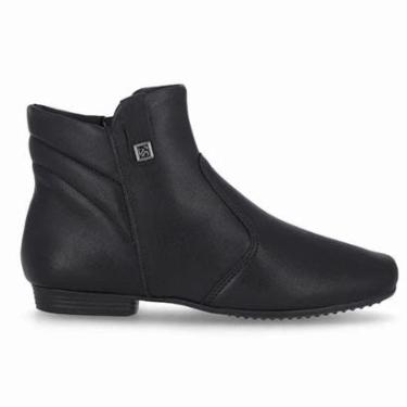 Imagem de Bota Feminina Raquel Cano Curto Preto Piccadilly 250231-09-Feminino