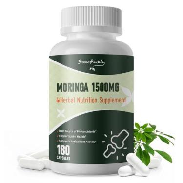 Imagem de Suplemento GREENPEOPLE Moringa Pure Capsules 180 unidades