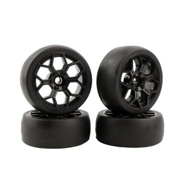 Imagem de GDOOL 2196 2197 RC Car Front and Rear Drift Wheels Tires 29017F 29017R Accessory Replacement Spare Parts for 1/18 Scale 2196 2197 2195 2192 2193 Trucks