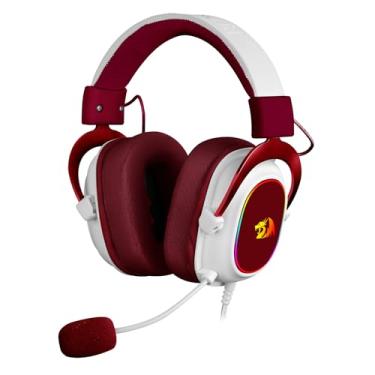 Imagem de Redragon HEADSET GAMER ZEUS X BRANCO COM VERMELHO RGB