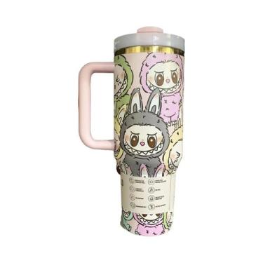 Imagem de Caneca Térmica De Viagem De Aço Inoxidável De 1,2 Litro Com Tema De An