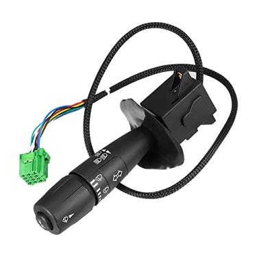 Imagem de X AUTOHAUX Sistema de iluminação de seta de carro sinal multifuncional interruptor de combinação interruptor de limpador para Kenworth T370 T440 T470 T660 T680 T800 T880 P27-6221 TRW480791