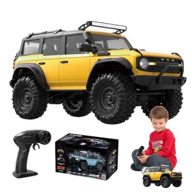 Imagem de Carro De Controle Remoto | Modelo Veloz Escala 1 16 | Camião Modelo LED 2,4 GHz para Meninos Meninas Adultos Exterior Entretenimento em Casa Parque Festas de Aniversário