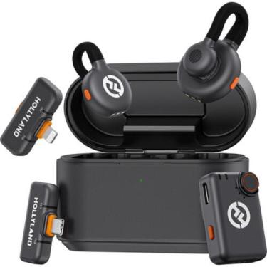 Imagem de Microfone Hollyland Lark M2S Ultimate Combo Duplo 2 Pessoas