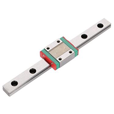 Imagem de Pissente LML12B Miniature Linear Rail Guide 12mm Linear Rail Block Linear Guide Rail Com 4 Point Design Ball Retainer para Precision Equipment Automatic Machines (150mm)