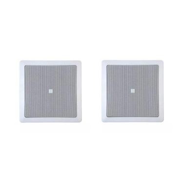 Imagem de Kit 2 Arandela Coaxial Quadrada 25W 6 Polegadas 6CO1Q - JBL