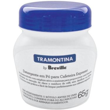 Imagem de Detergente Em Pó Sabão Para Limpar Cafeteira Breville 65g - Tramontina